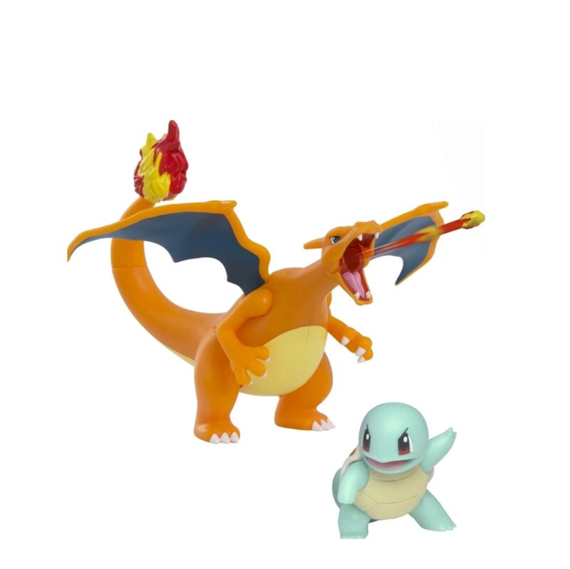 Figura Pokémon Multi-Pack Charizard + Squirtle - Imagen 2