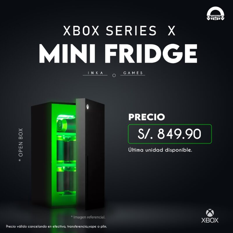 Mini Refri Xbox Series X (sin caja)