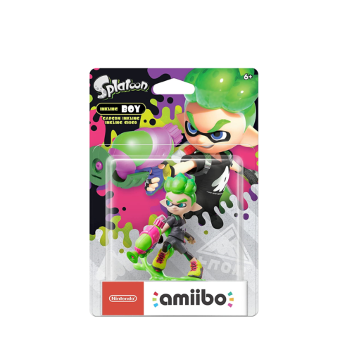 Amiibo Inkling Boy (Neon Green)