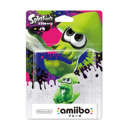 Amiibo Splatoon Calamar Verde