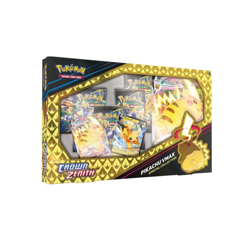 Cartas de Pokémon Crown Zenith Pikachu Vmax