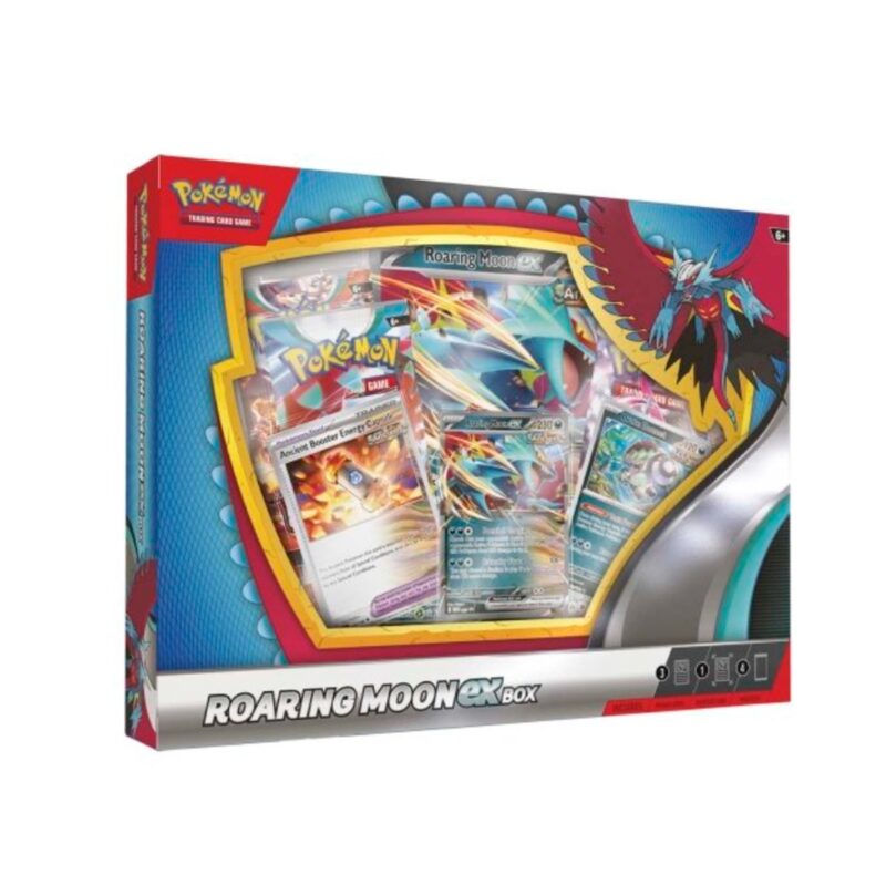 Cartas de Pokémon Roaring Moon ExBox