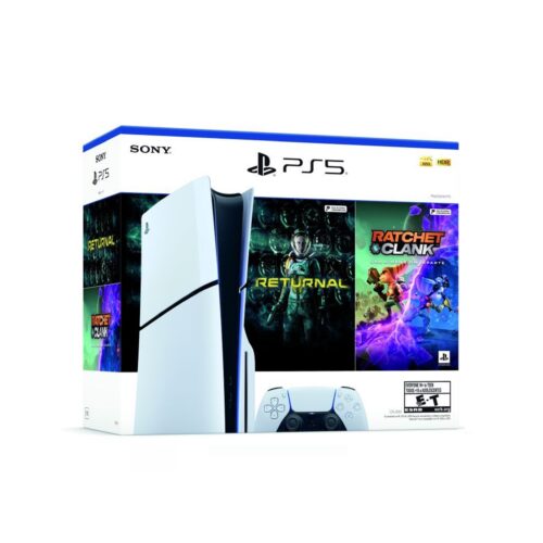 Consola PlayStation 5 Slim Bundle: Returnal + Ratchet & Clank