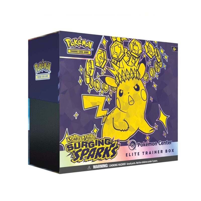 Cartas de Pokémon Elite Trainer Box Surging Sparks