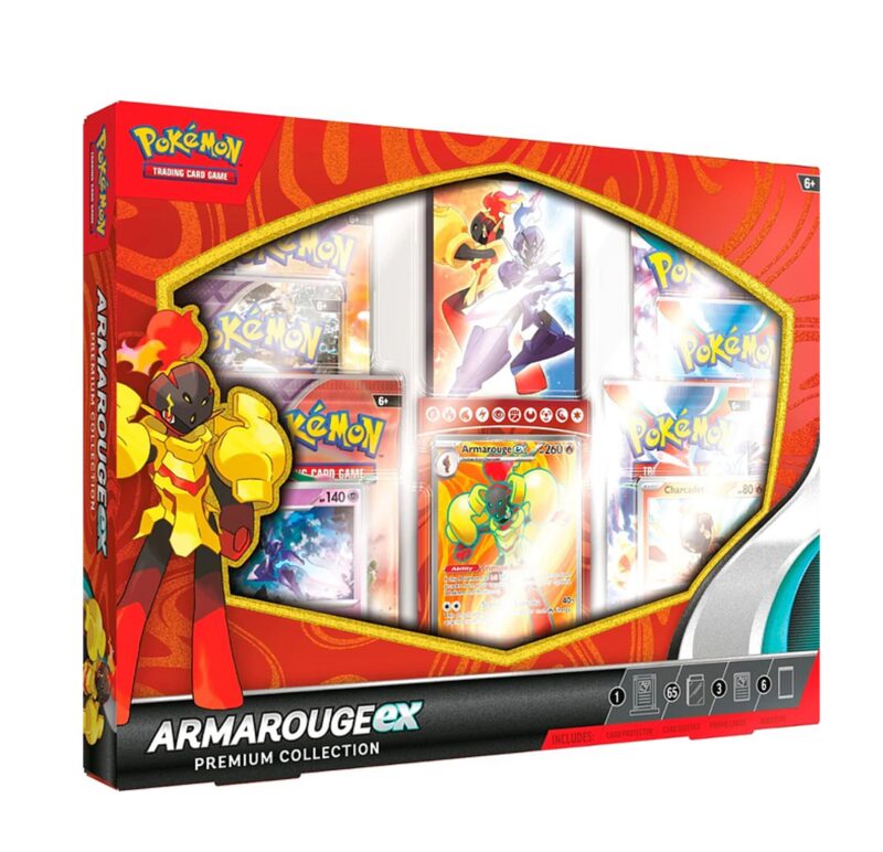 Cartas de Pokémon Armarouge Ex Premium Collection