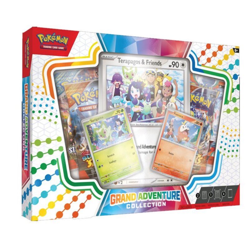 Cartas de Pokémon Grand Adventure Collection