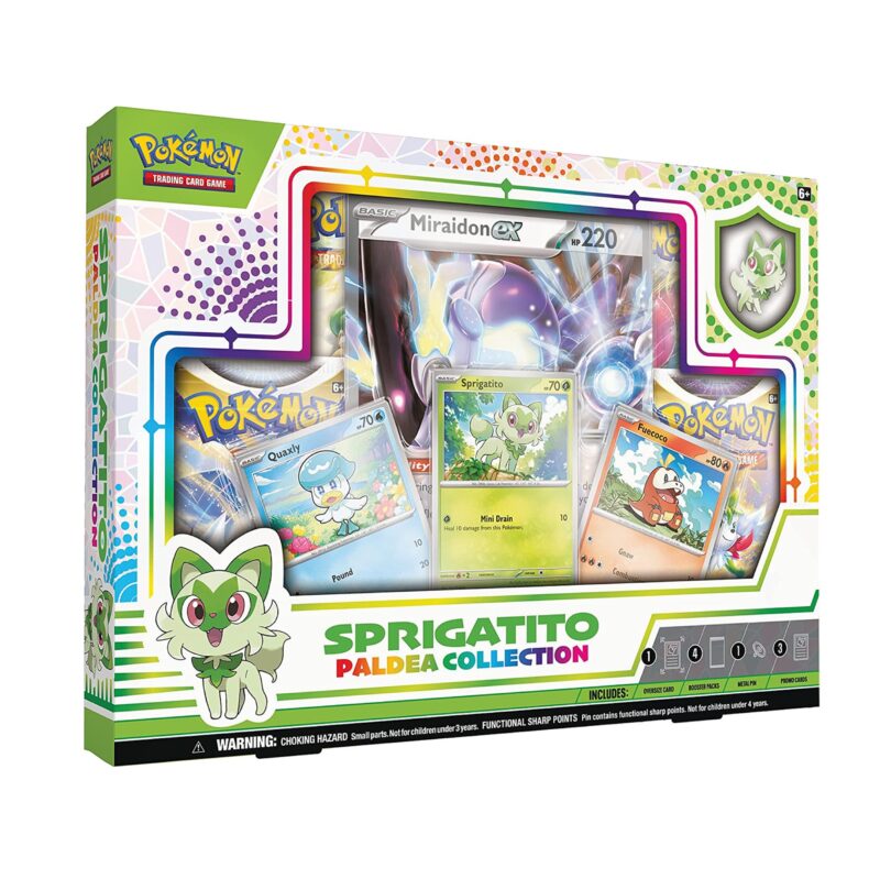 Cartas de Pokémon Sprigatito Paldea Collection