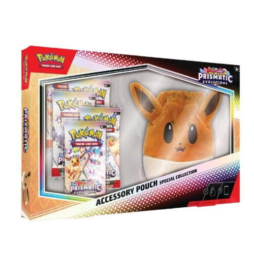 Cartas de Pokémon Prismatic Evolution Accessory Pouch
